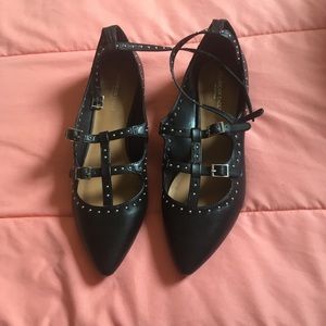 AE studded flats